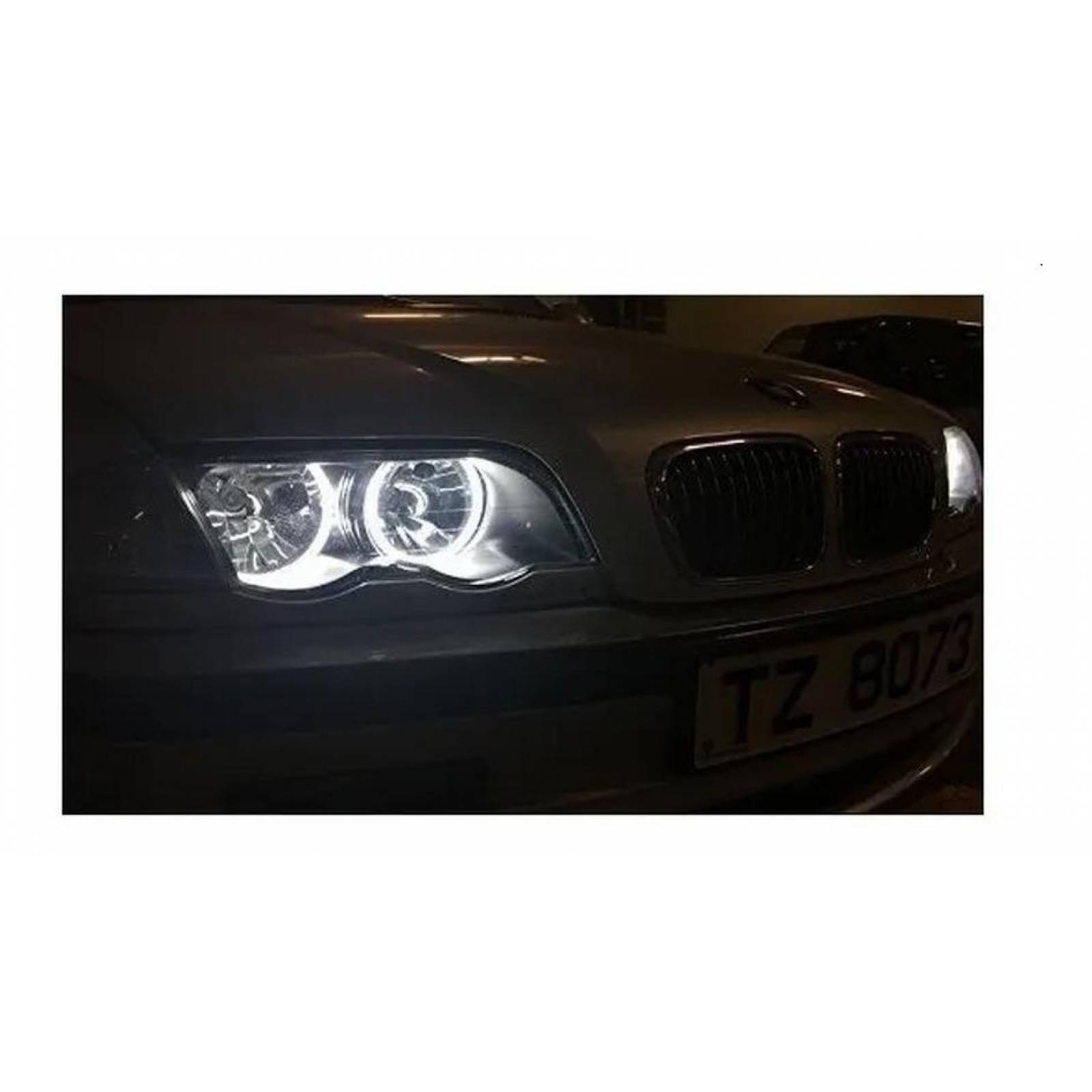 Gfjm Bmw E46 Ccfl Halo Rings Angel Eye Light Faros Kits Par 