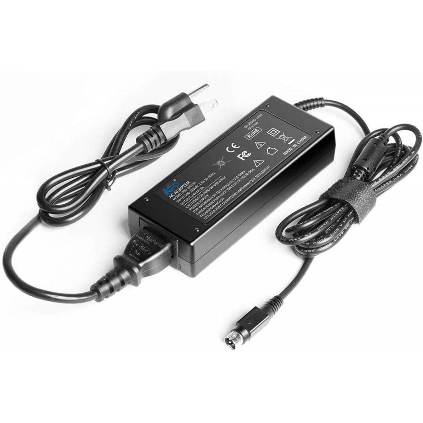 Adaptador de corriente 4 pines para pantalla tv 24v 5a 