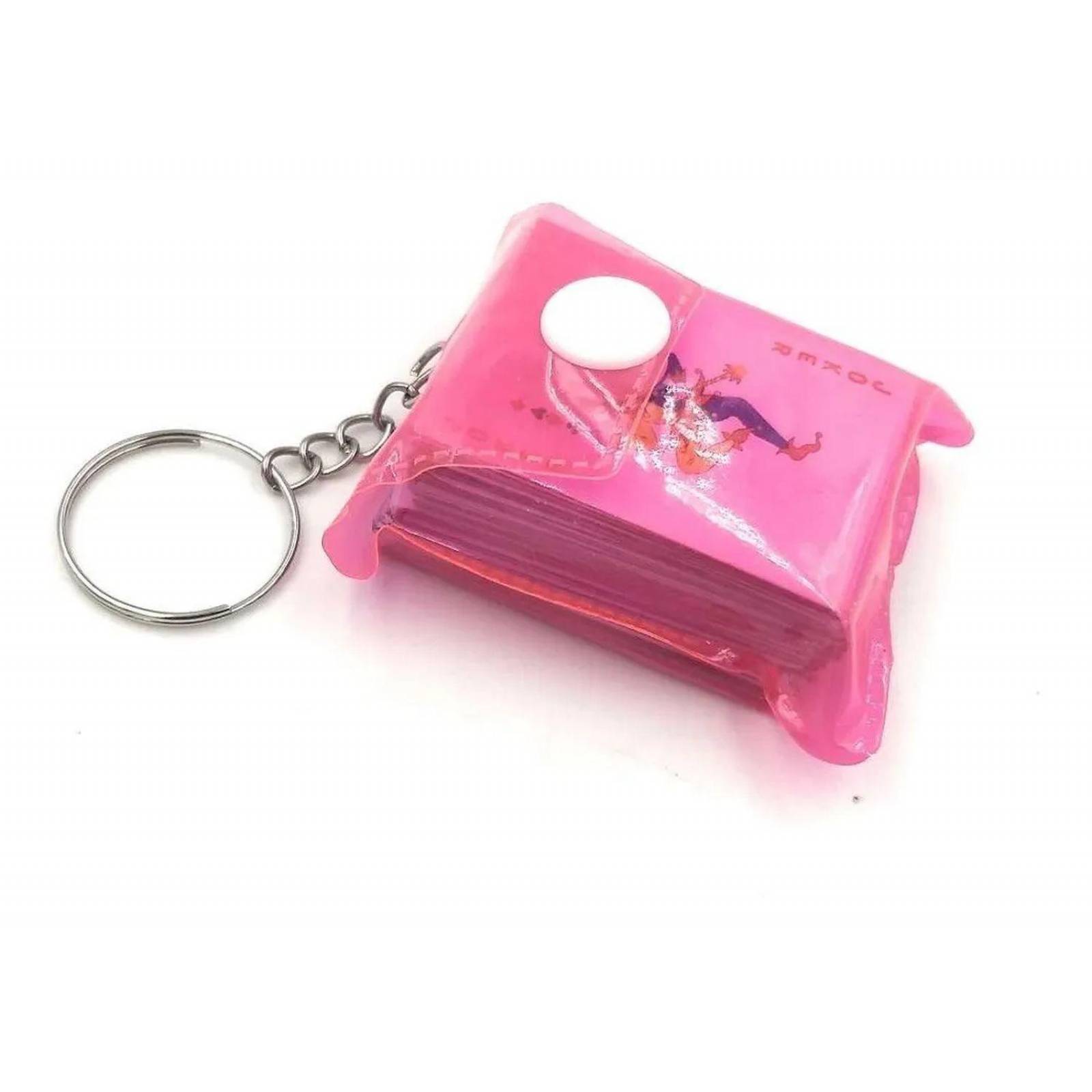 Baraja Mini Llavero Cartas Miniatura Pokr Diversion Portatil