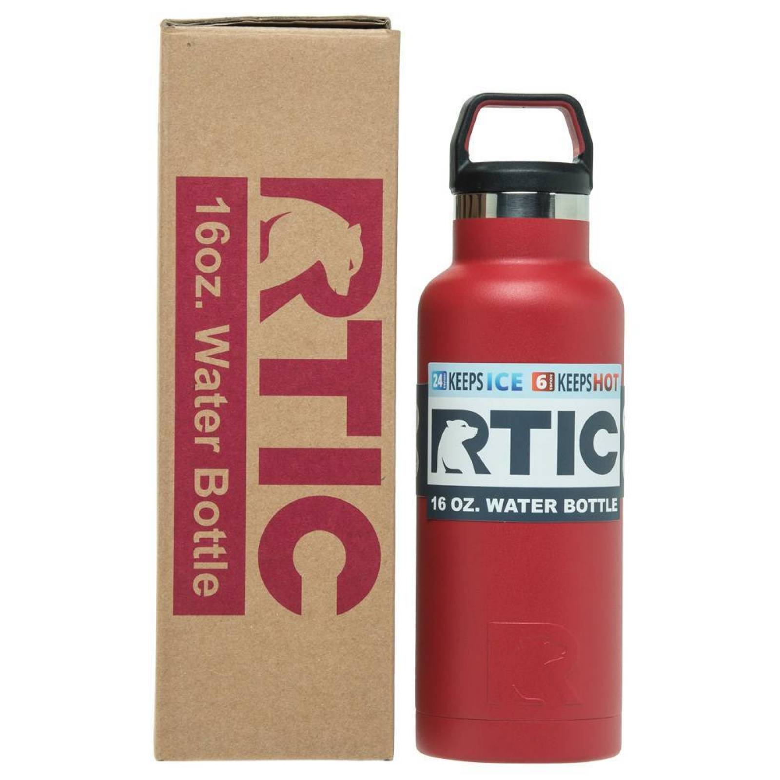 RTIC Water Bottle 16 oz. Cardinal Mate   677