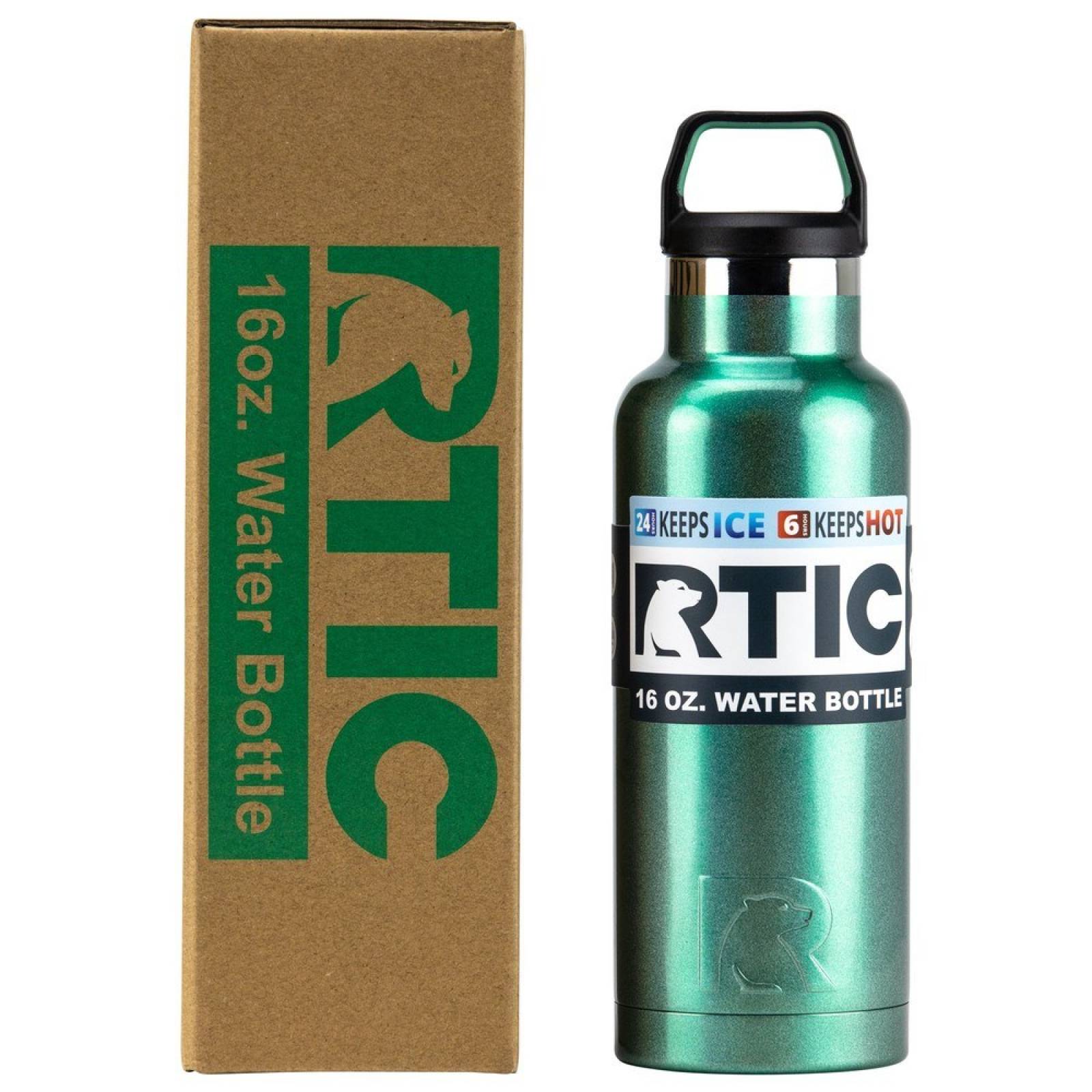 RTIC Water Bottle 16 oz. Cypress Pine   1165