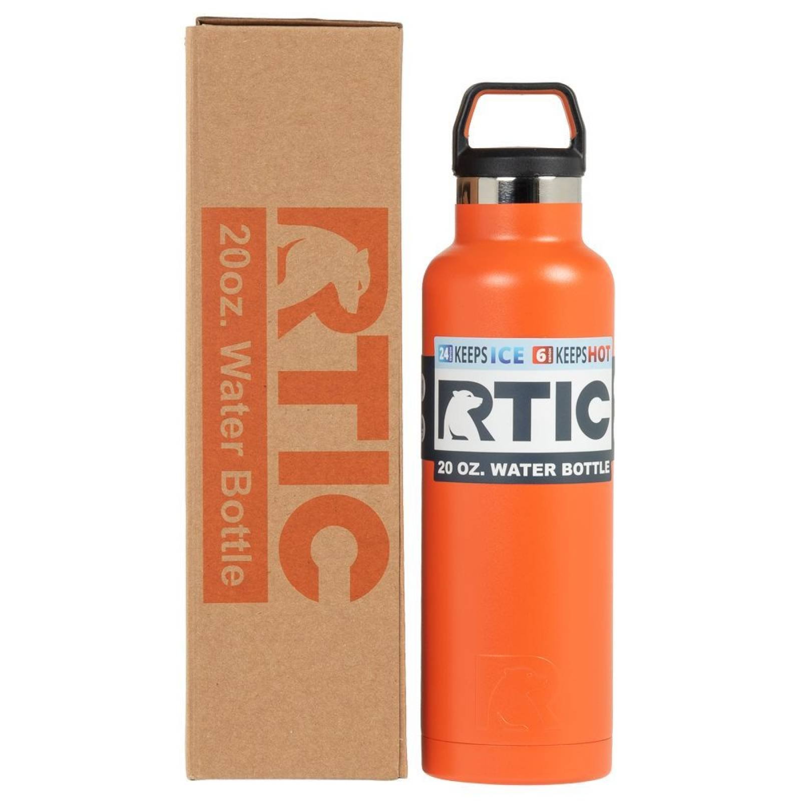 RTIC Water Bottle 20 oz. Tangerine Matte   1011