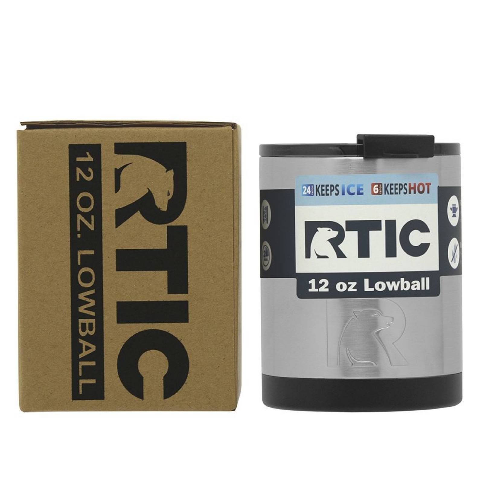RTIC Law Ball 12 oz. Stainless   16