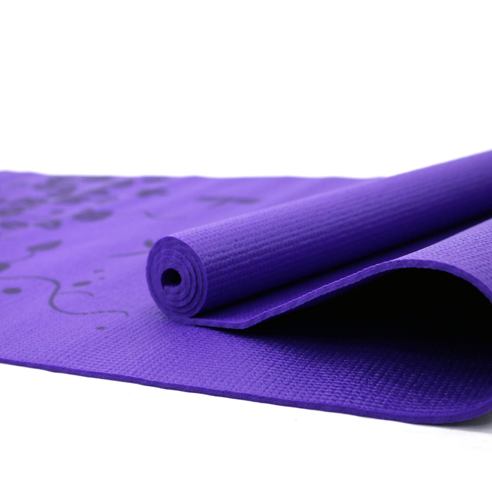 Tapete Antiderrapante 3mm Para Yoga O Pilates Varios Colores(CL) Morado
