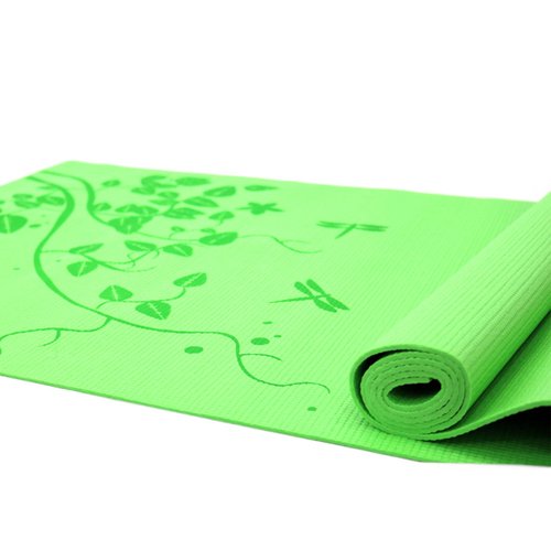 Tapete Antiderrapante 3mm Para Yoga O Pilates Varios Colores(CL) Verde