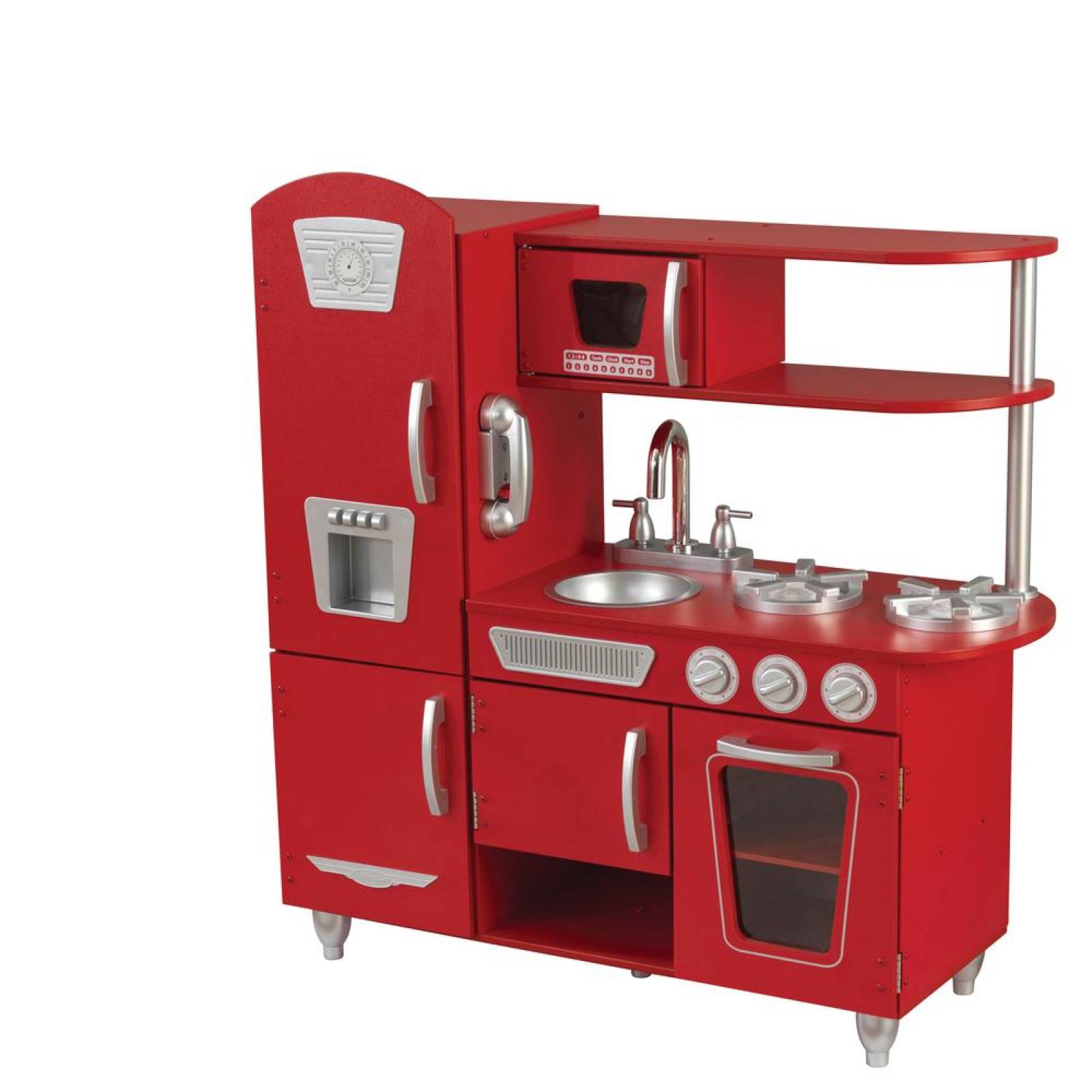 Cocina de juguete KidKraft vintage de madera(CL) Rojo Unitalla
