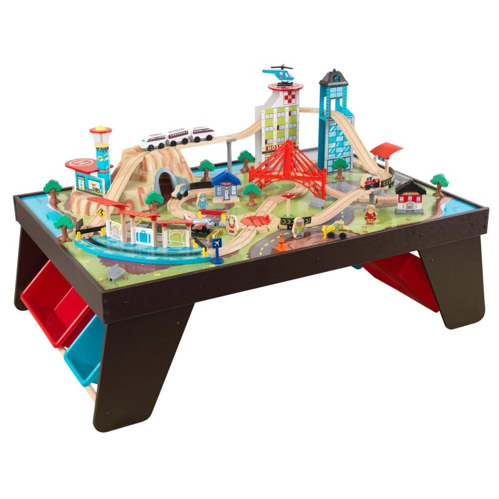 KidKraft set de mesa Aero City espresso (CL) 