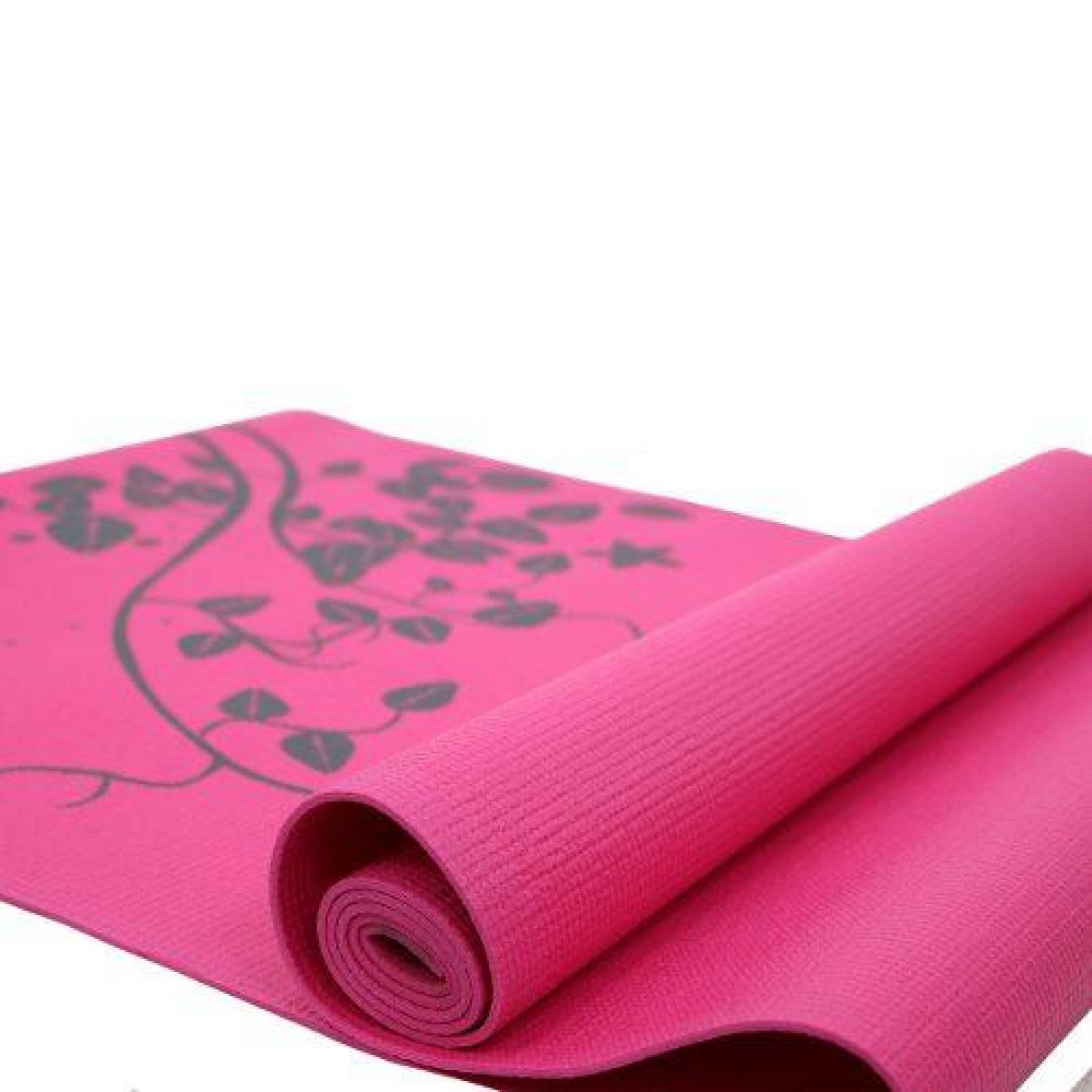 Tapete Estampado Para Yoga/pilates 6 Mm Fuxion Sports(CL) Rosa