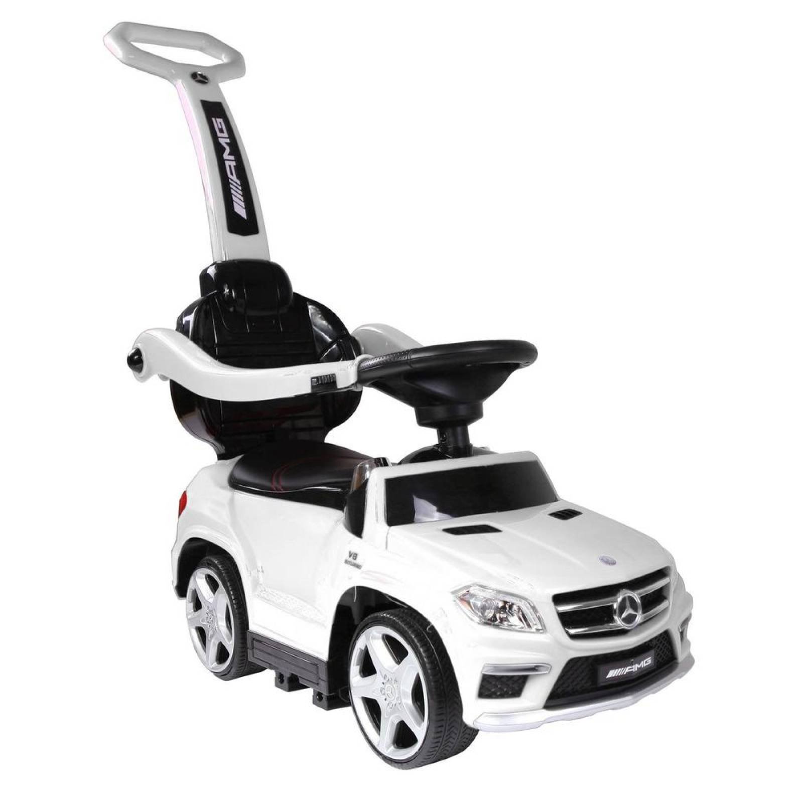 Mercedes  montable electrico push car Best Ride on Cars (CL) Blanco