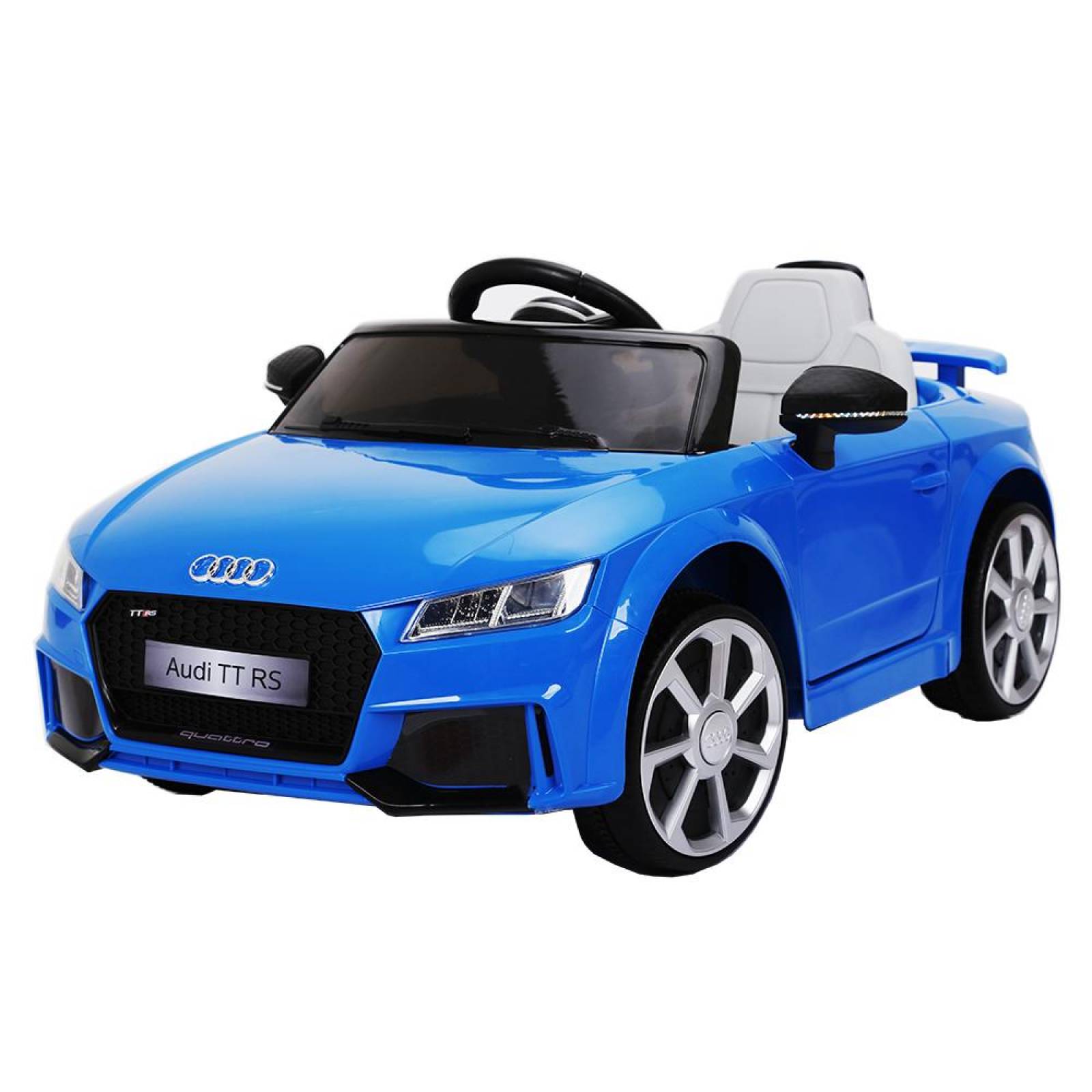 Carro montable eléctrico AUDI TT RS (CL) Unitalla Azul claro