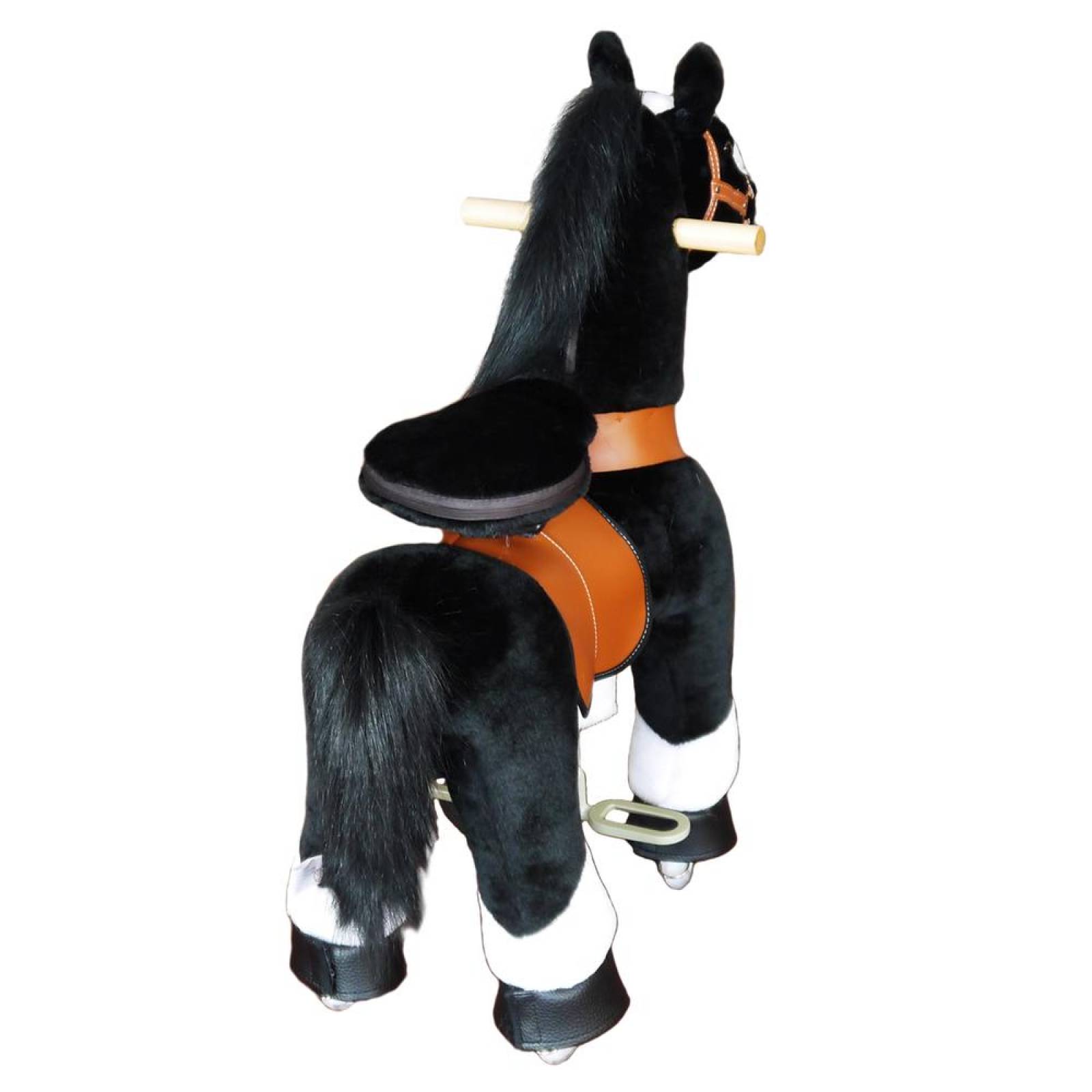 Caballito Montable De Empuje Pony Cycle Con Ruedas Juego Para Niños Negro Unitalla