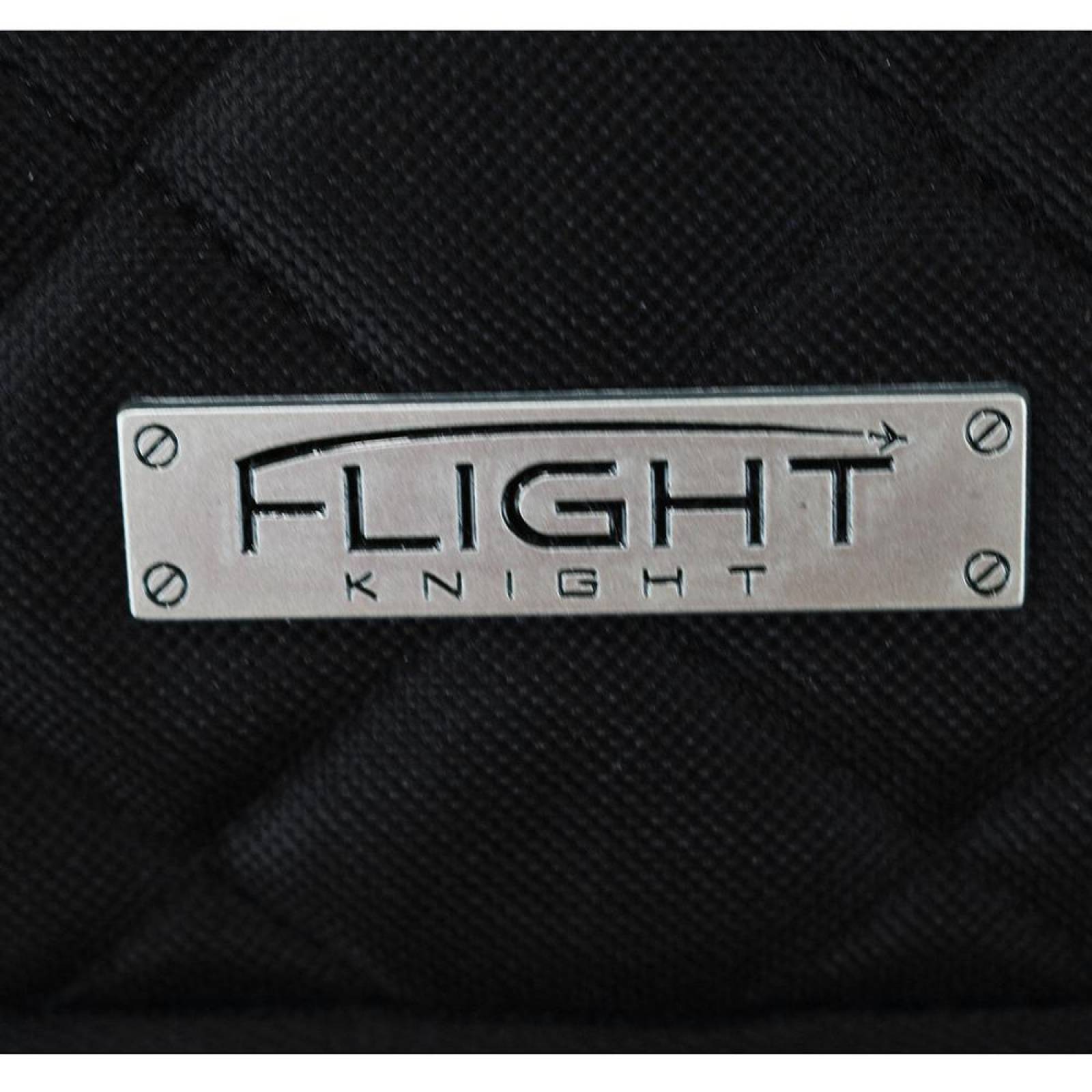 Maleta de mano de 16 Plgadas Flight Knight 2 ruedas (CL) Negro