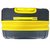 Set de 3 maletas expandibles Eurotravel II Rígidas con porta vaso Gris/Amarillo