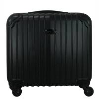 Maleta De Mano Abs 16 Pulgadas Eurotravel Carry On 4 Ruedas(Cl) Negro