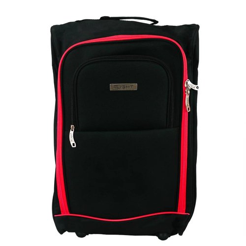 Maleta 21 Pulg. Backpack Duffle deportiva Flight Knight D12(L) Negro/Rojo unitalla
