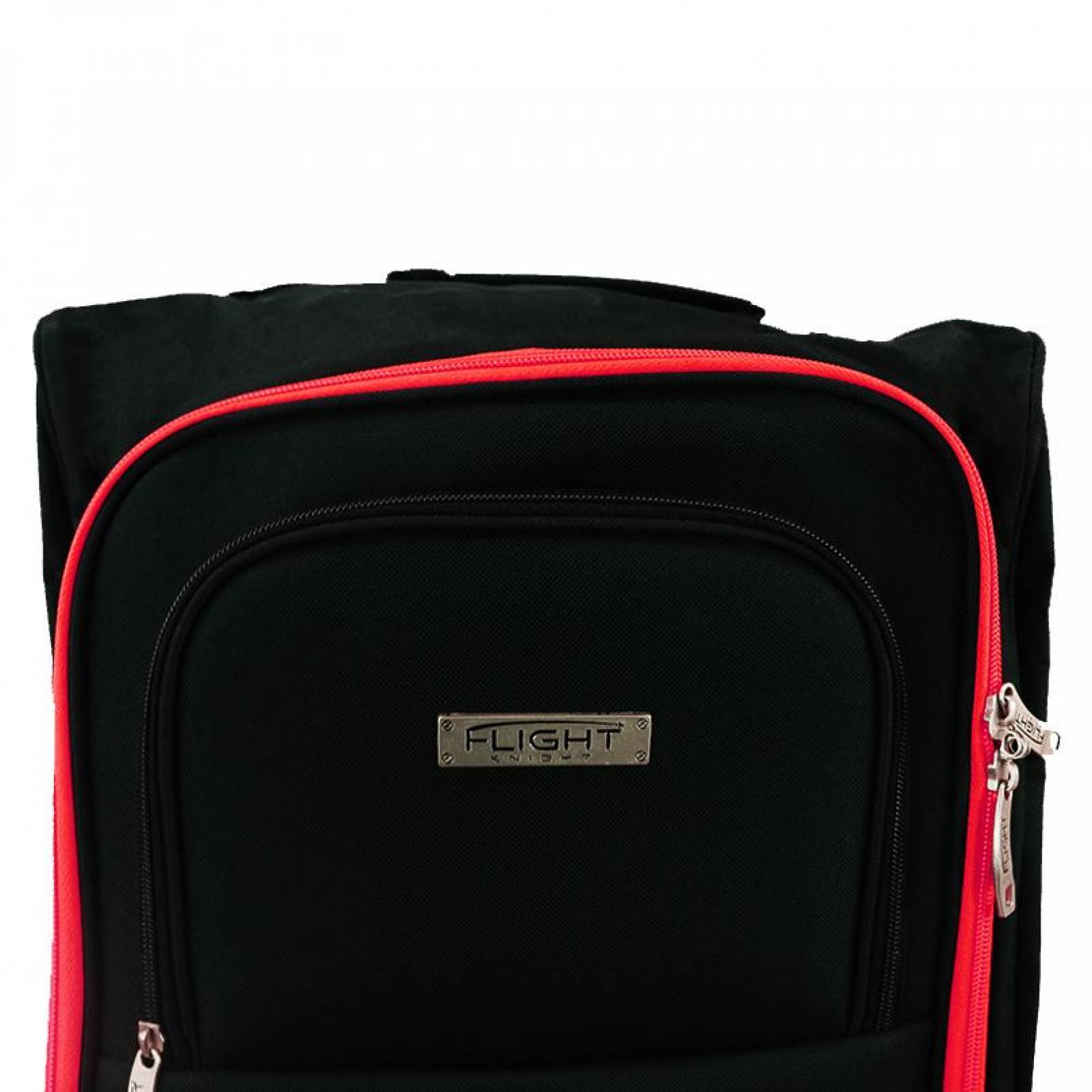 Maleta 21 Pulg. Backpack Duffle deportiva Flight Knight D12(L) Negro/Rojo unitalla