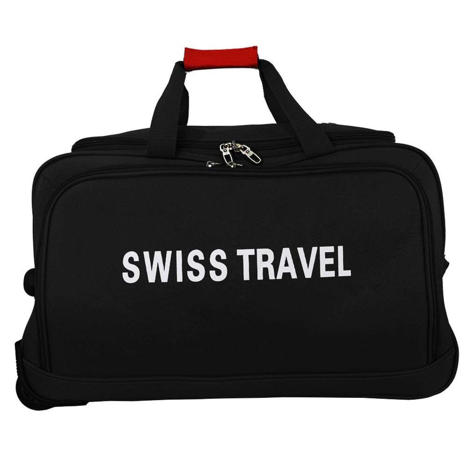 Maleta de mano Duflle Sport Swiss Travel 24 Pulgadas(CL) Negro