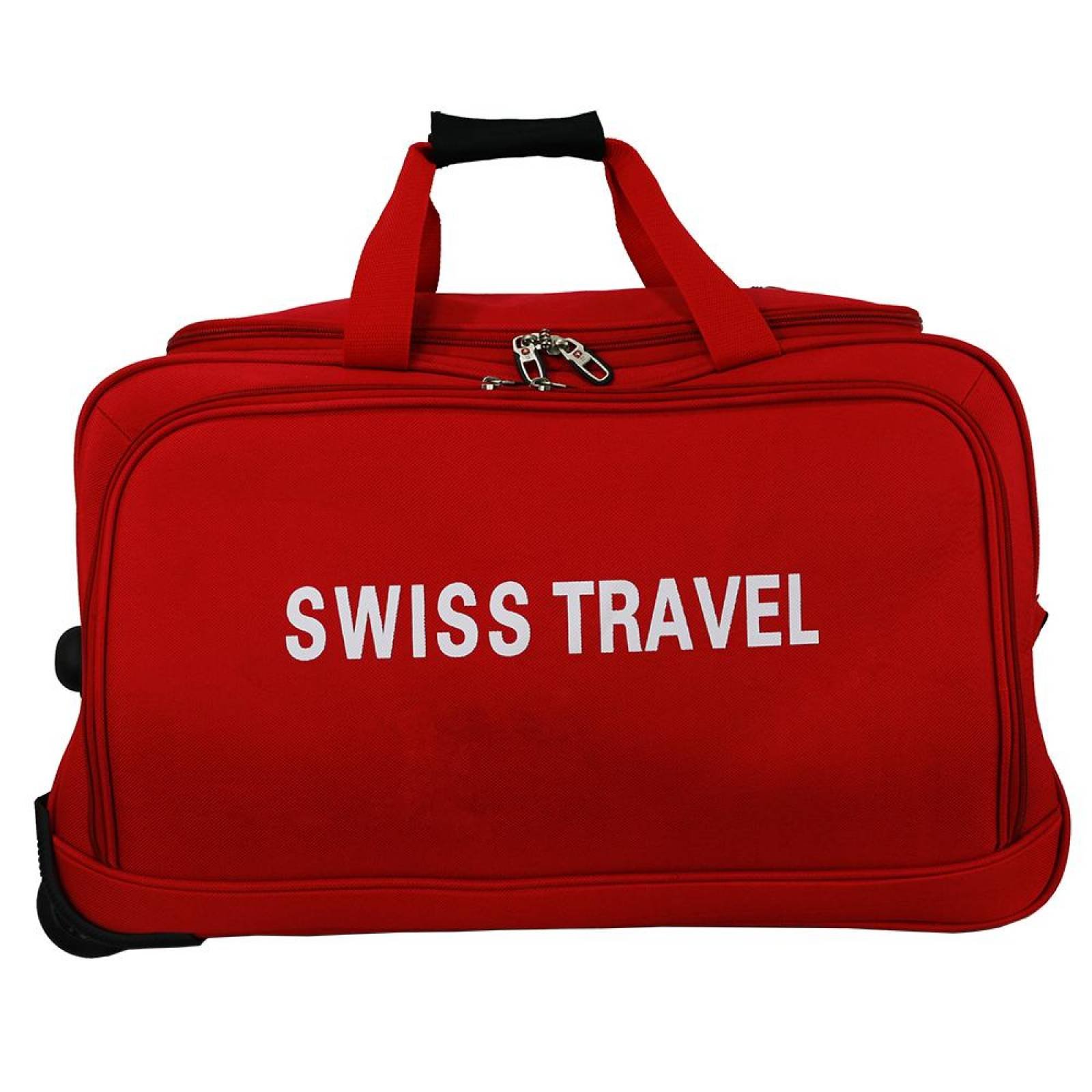 Maleta de mano Duflle Sport Swiss Travel 24 Pulgadas(CL) Rojo