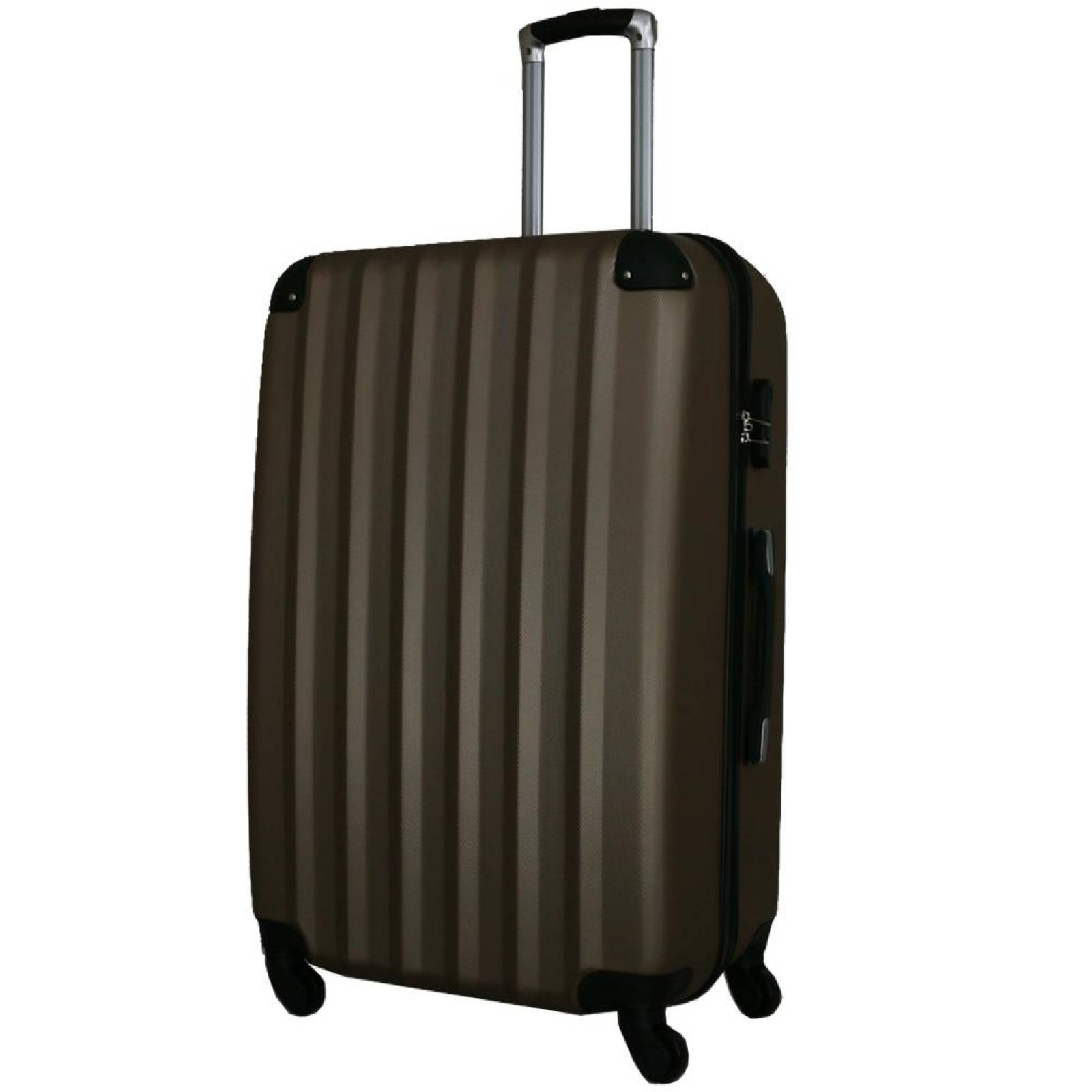 Set De 3 Maletas Rígidas Abs Ouyue 4 Ruedas(CL) Dorado