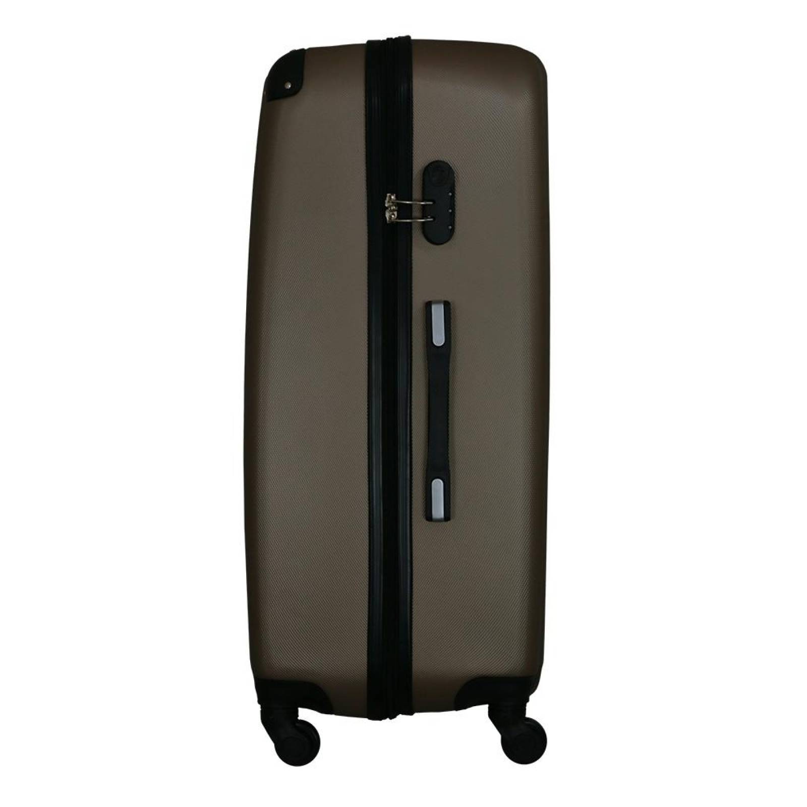 Set De 3 Maletas Rígidas Abs Ouyue 4 Ruedas(CL) Dorado