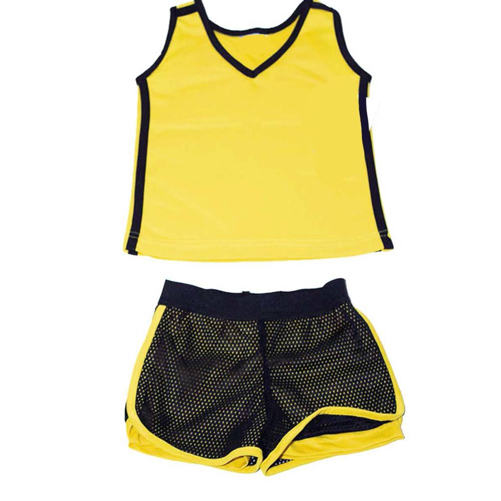 Ropa Deportiva para niña conjunto blusa/short 004 