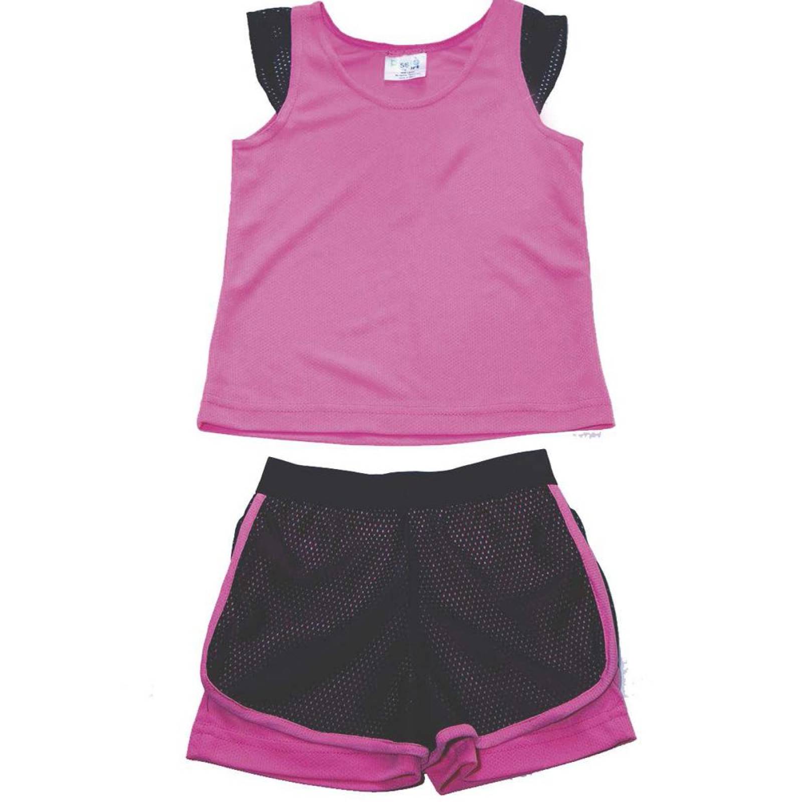Ropa Deportiva para niña conjunto blusa/short 005 
