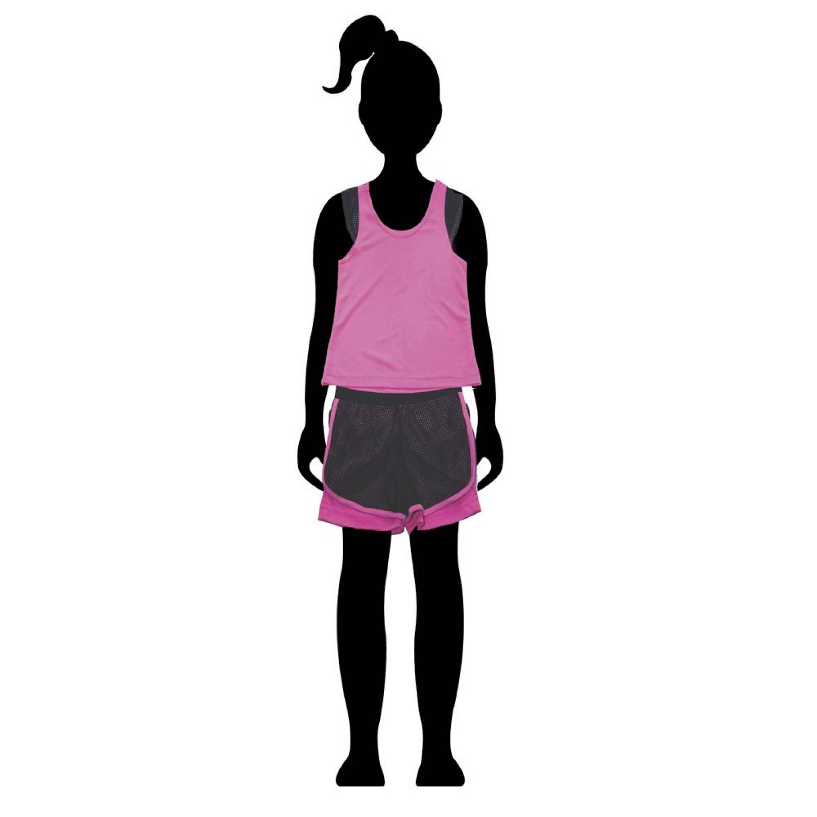 Ropa Deportiva para niña conjunto blusa/short 005 