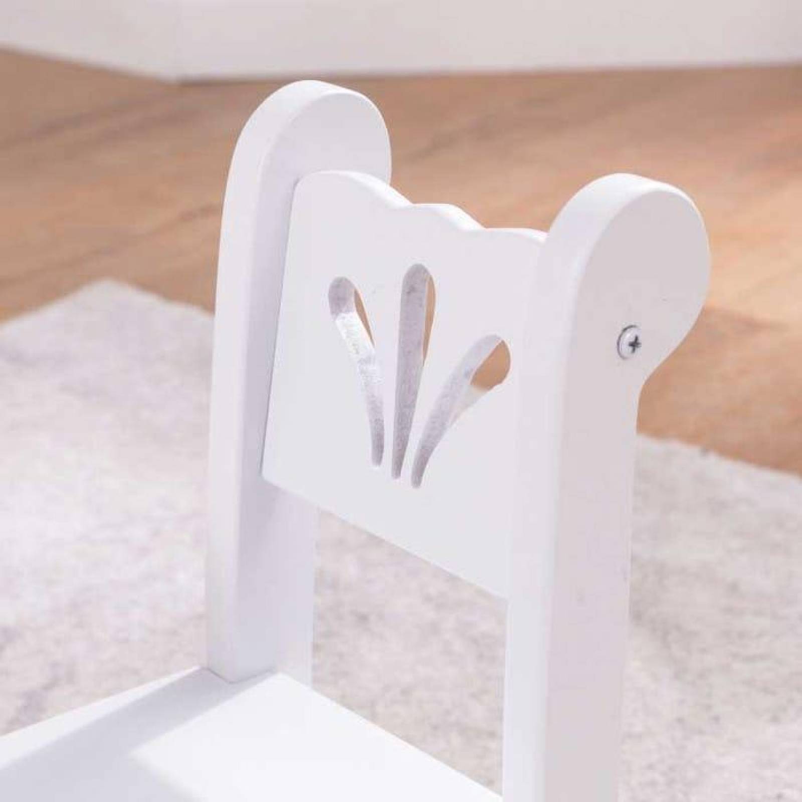 Juego de Mesa y Silla para Muñecas Madera Kidkraft -60133(CL) 