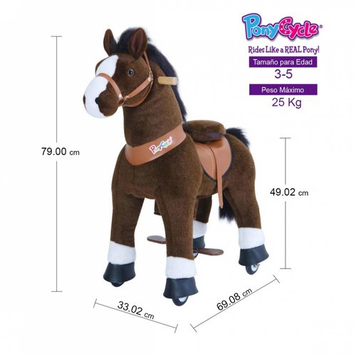 Caballito Montable Pony Cycle Con Ruedas De 3 a 5 años U321 