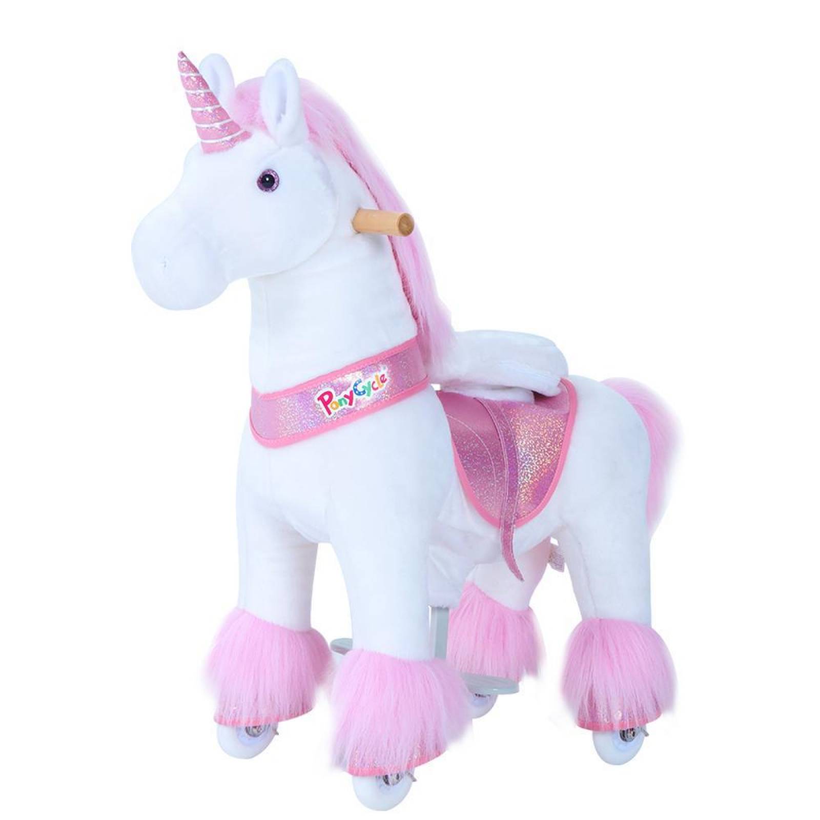 unicornio con ruedas feber