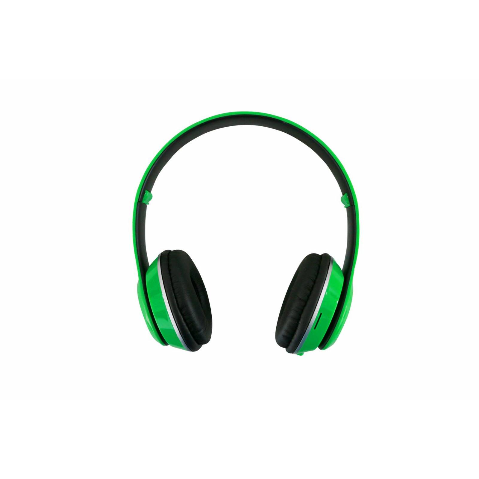 Audifonos inalámbricos bluethoot con micrófono BS-HPBT-02 (CL) Verde