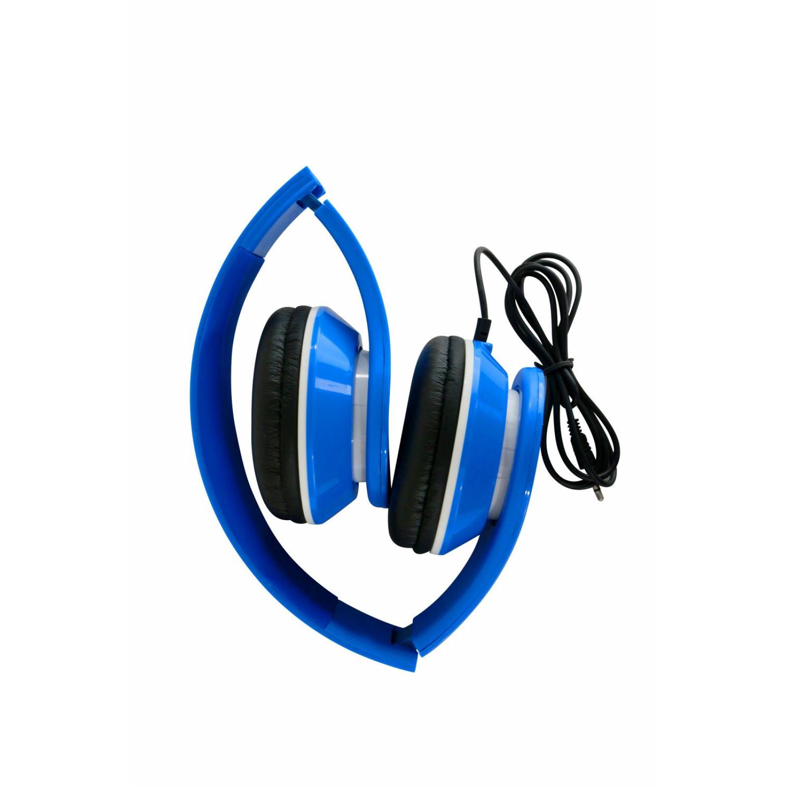 Audifonos sonido estéreo alámbricos cable 1.2 mts BS-HPWR-01 (CL) Azul