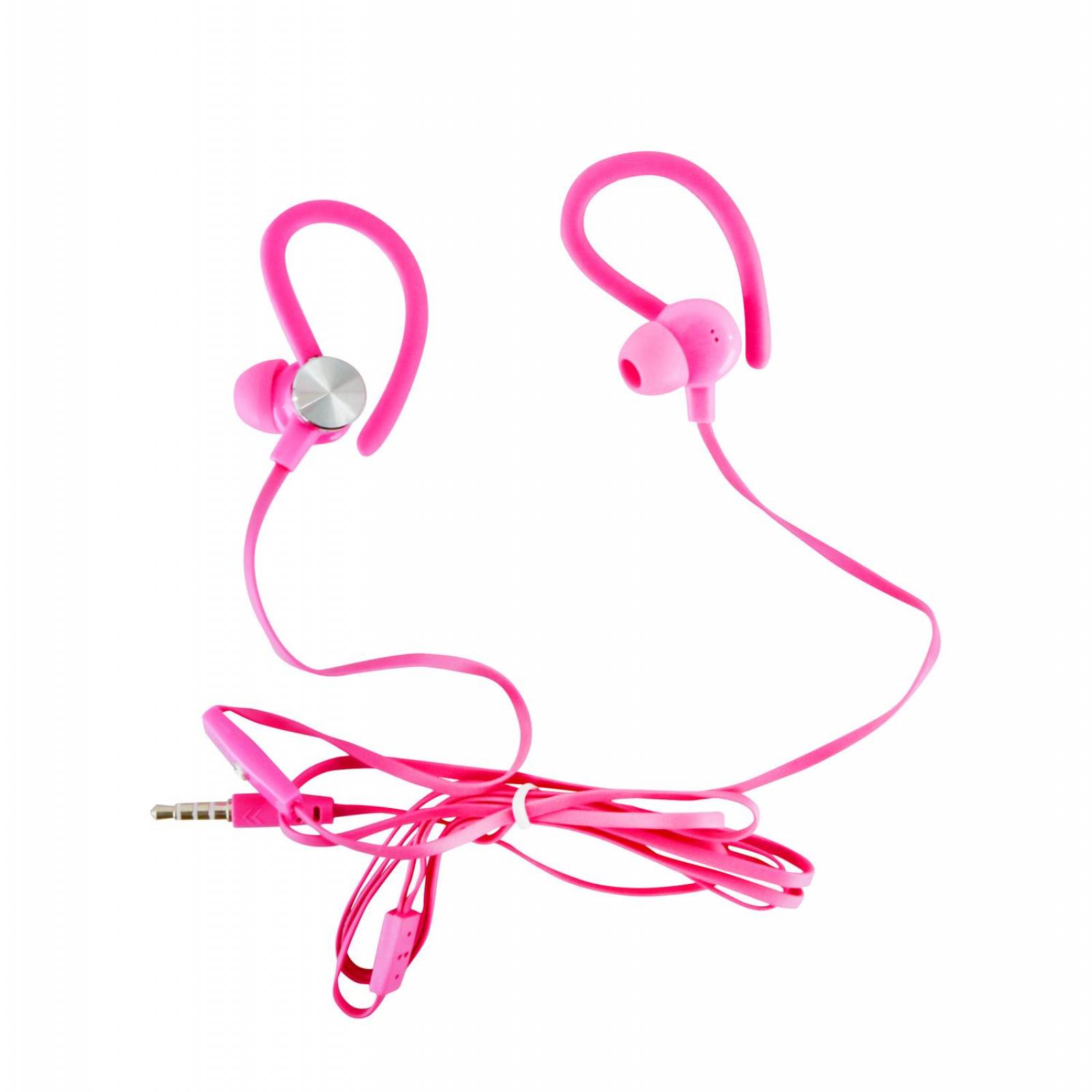 Audifonos deportivos alámbricos 120 cm BS-EPWRS-01(CL) Rosa