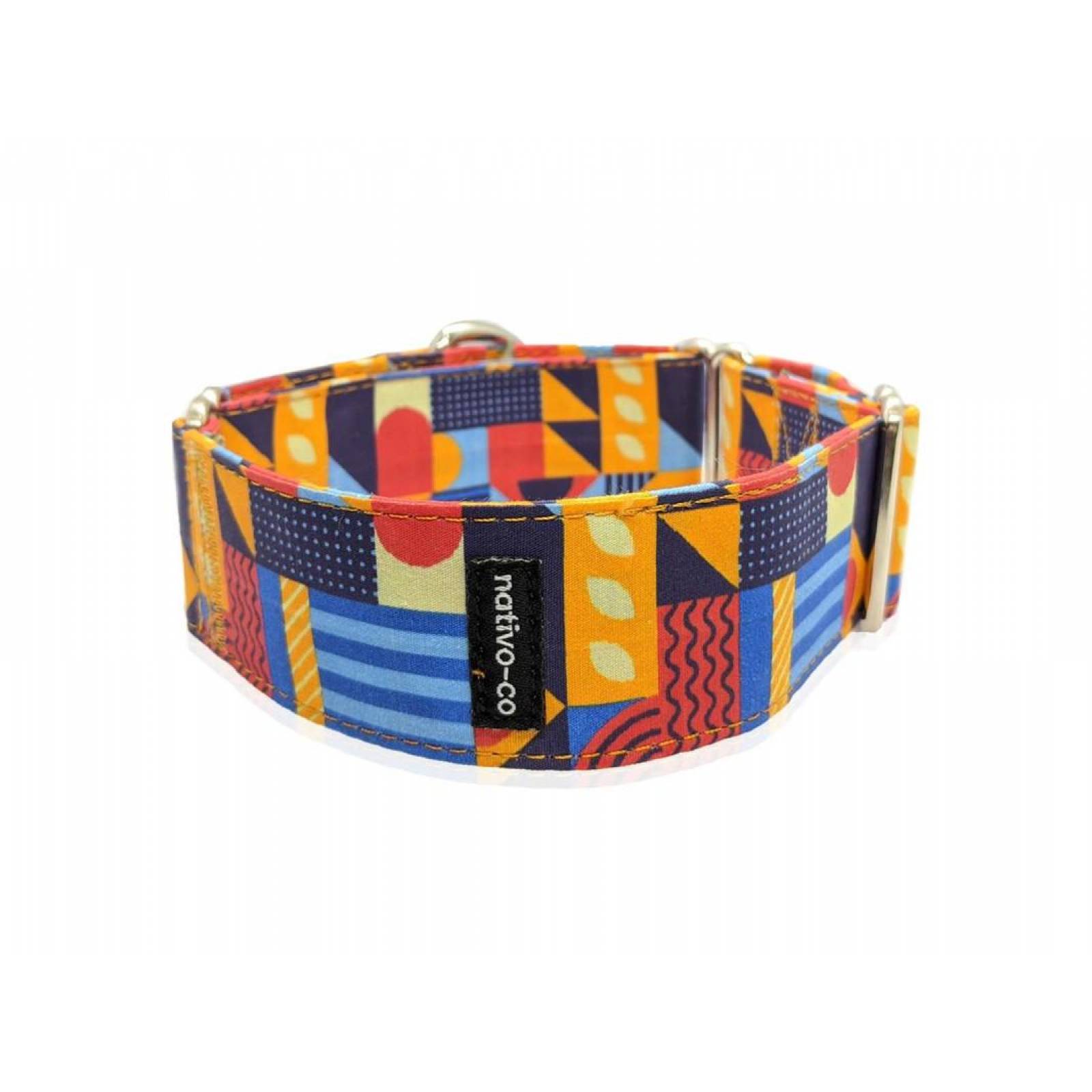 Collar Para Perro Con Diseño Vanguardista Nativo-Co Pixel(CL) 