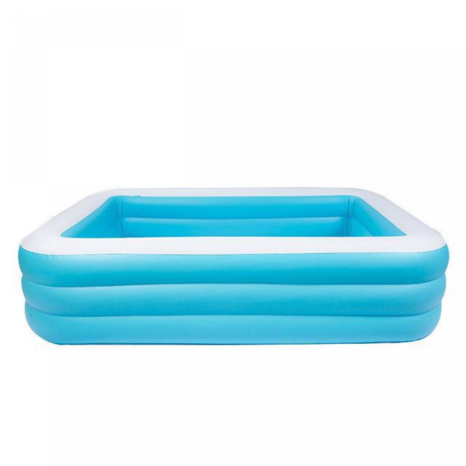 Alberca Piscina Familiar Inflable Fuxion 255 x 155 cm Azul