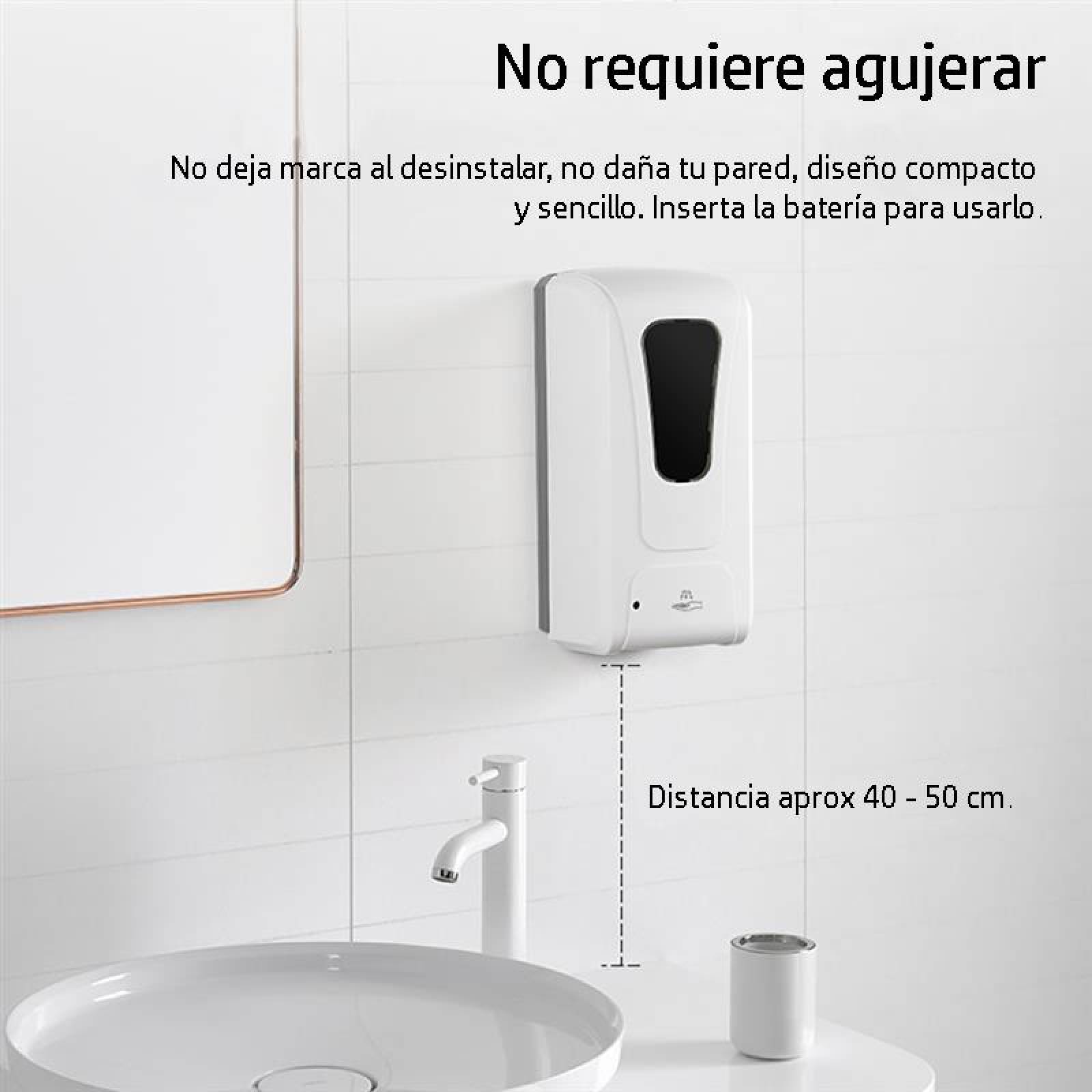 Dispensador de Gel Automático Rellenable 