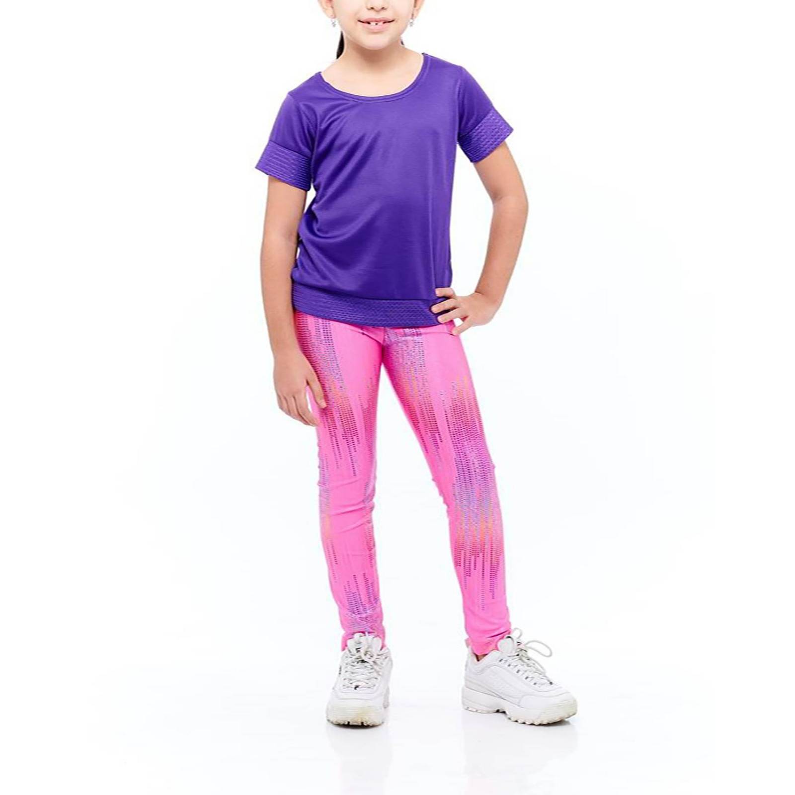 Ropa Deportiva Invierno p/ niña conjunto blusa/pants 023 