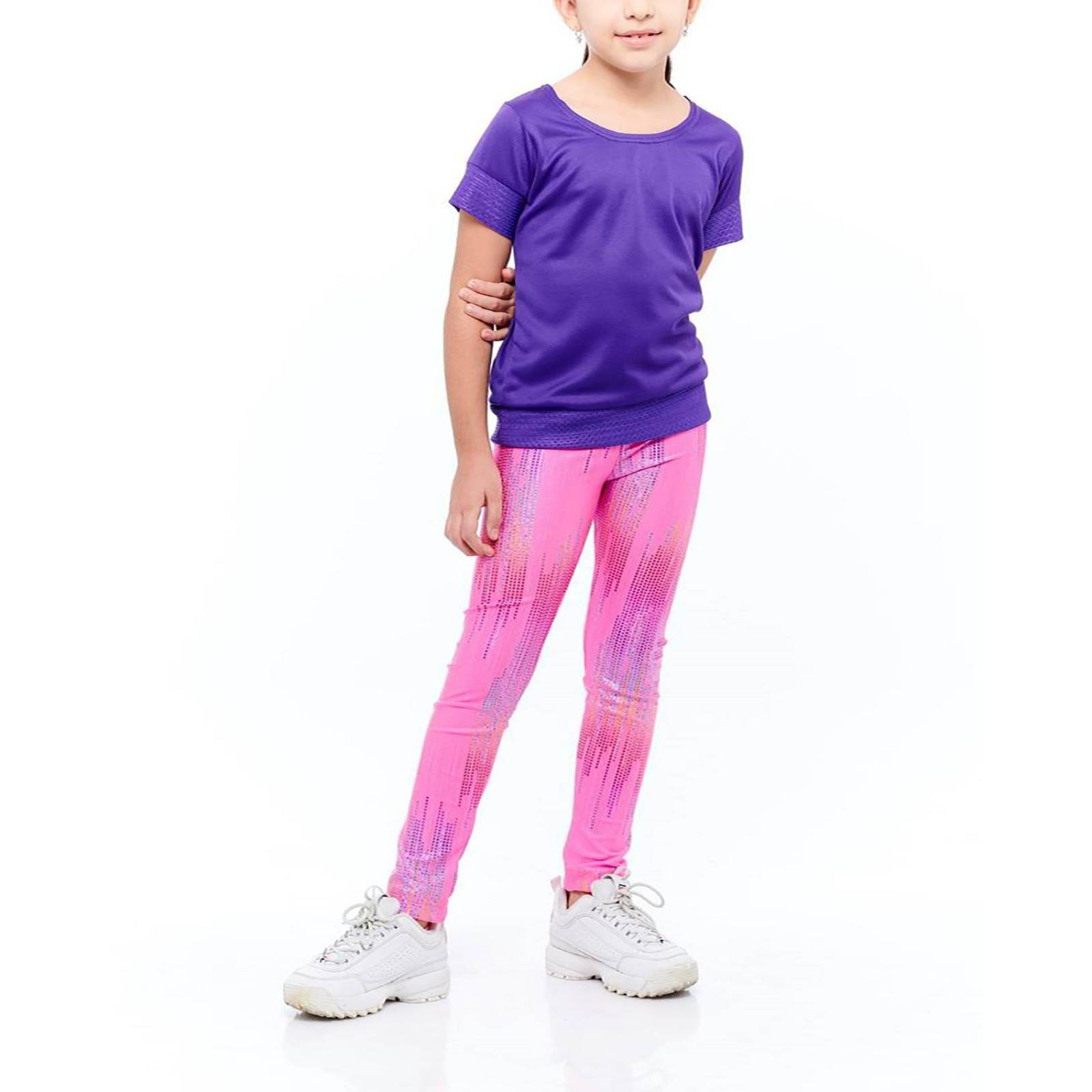 Ropa Deportiva Invierno p/ niña conjunto blusa/pants 023 
