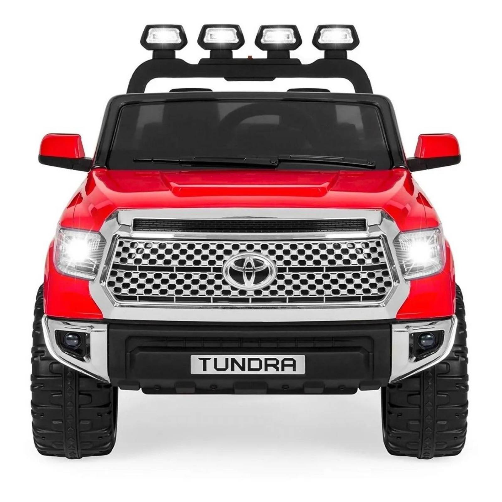 Camioneta Montable Eléctrica Toyota Tundra Rojo Unitalla