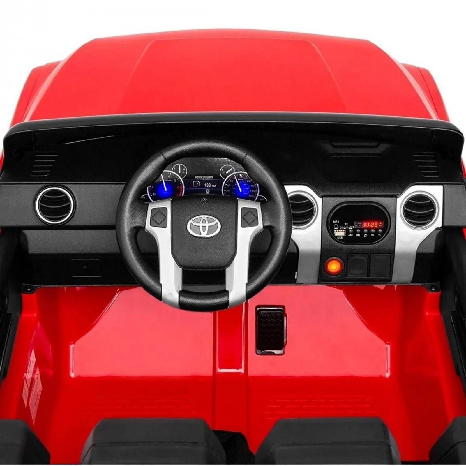 Camioneta Montable Eléctrica Toyota Tundra Rojo Unitalla