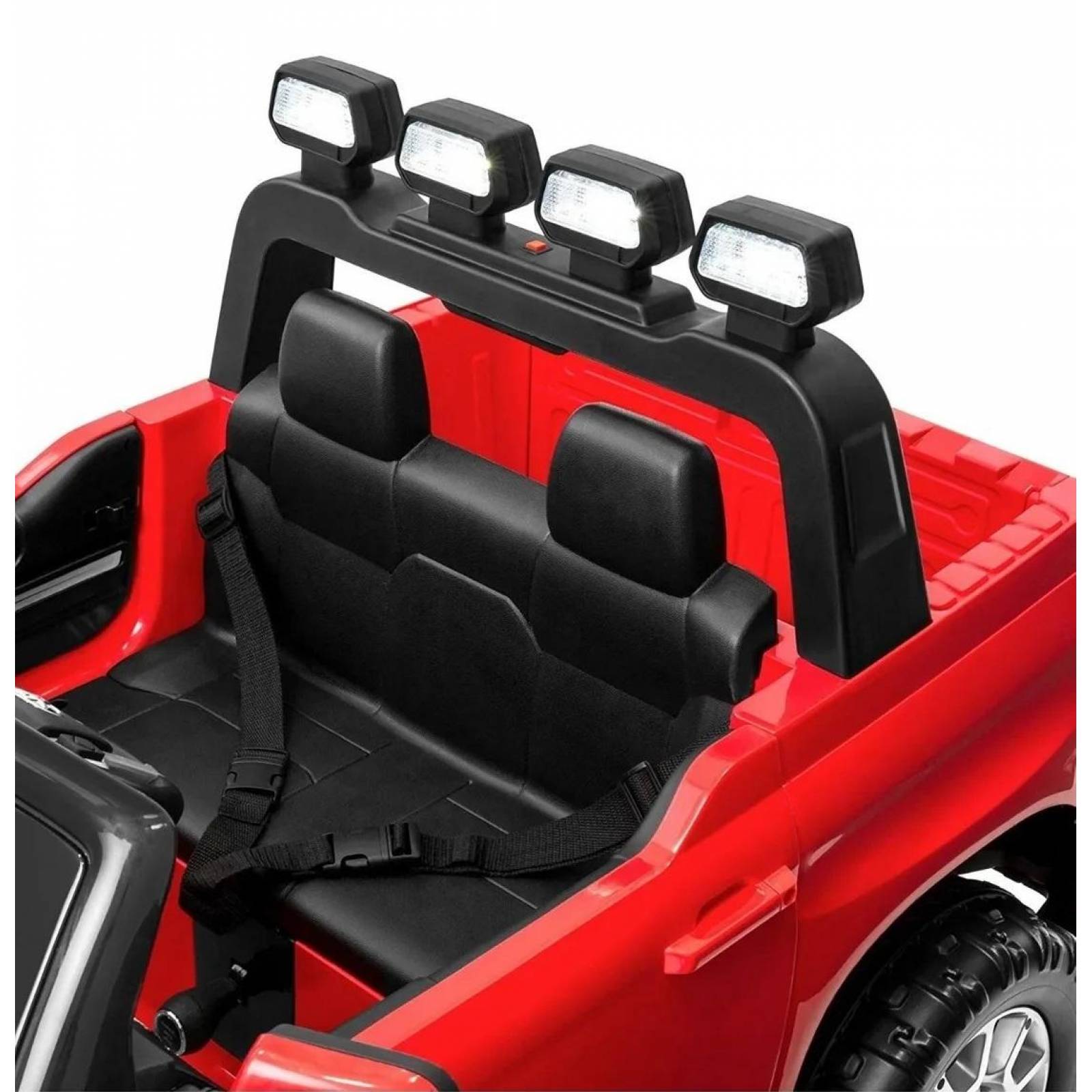 Camioneta Montable Eléctrica Toyota Tundra Rojo Unitalla