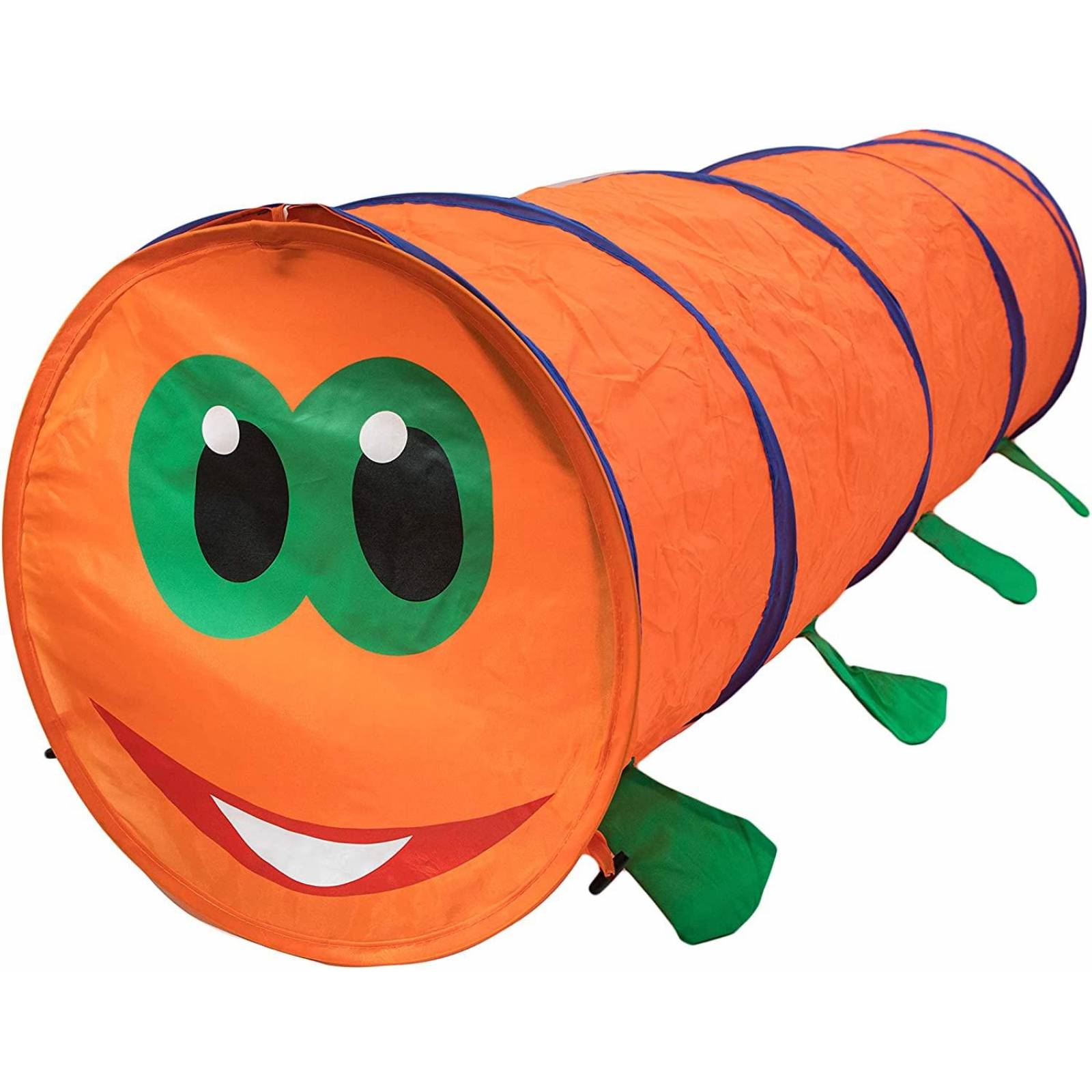 Tunel Gusano Juego para niños Plegable Naranja Unitalla