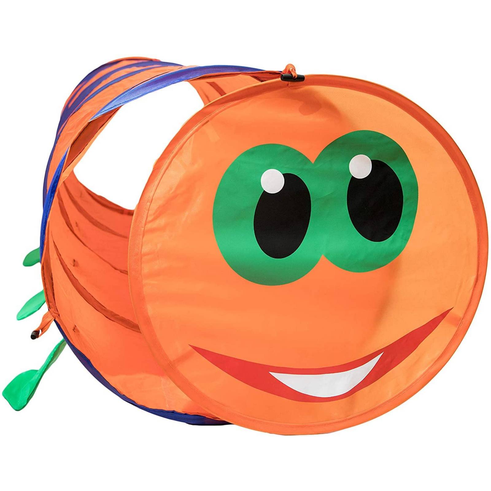 Tunel Gusano Juego para niños Plegable Naranja Unitalla