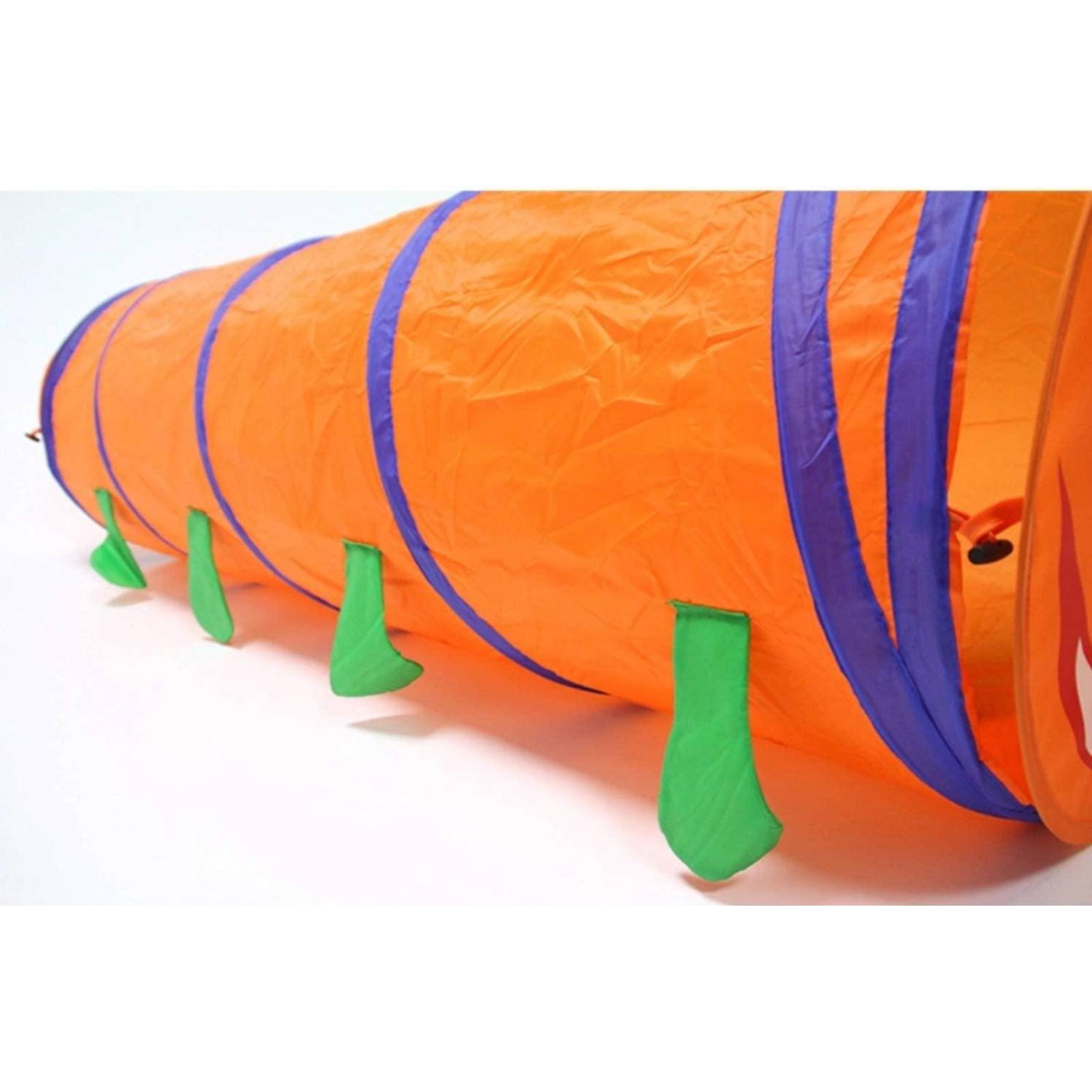 Tunel Gusano Juego para niños Plegable Naranja Unitalla