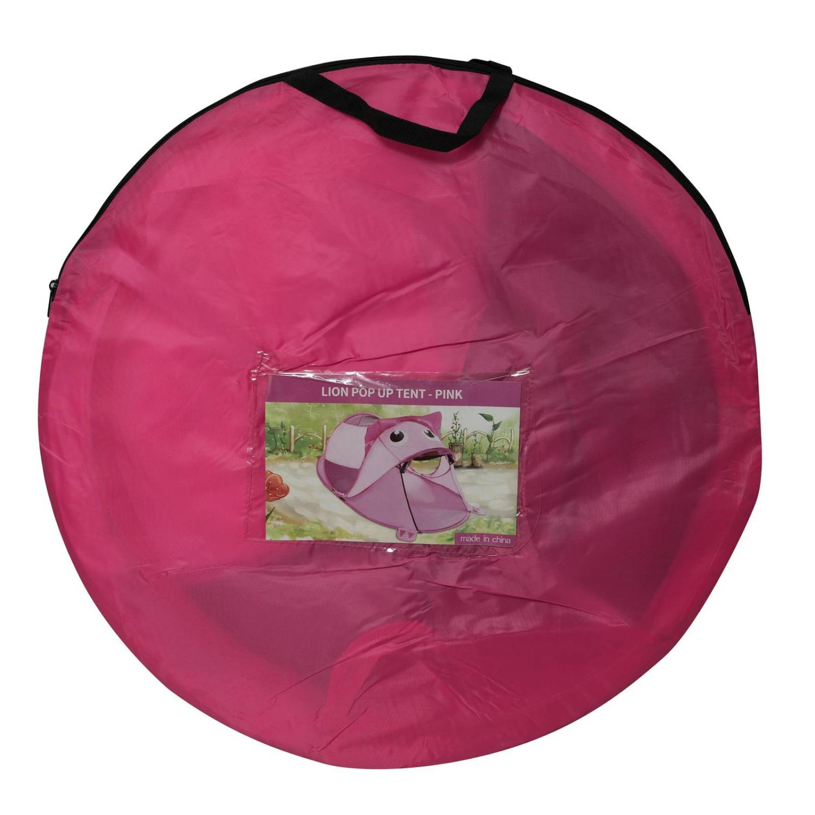 Carpa Tienda Infantil para niños Leon Plegable Rosa Unitalla