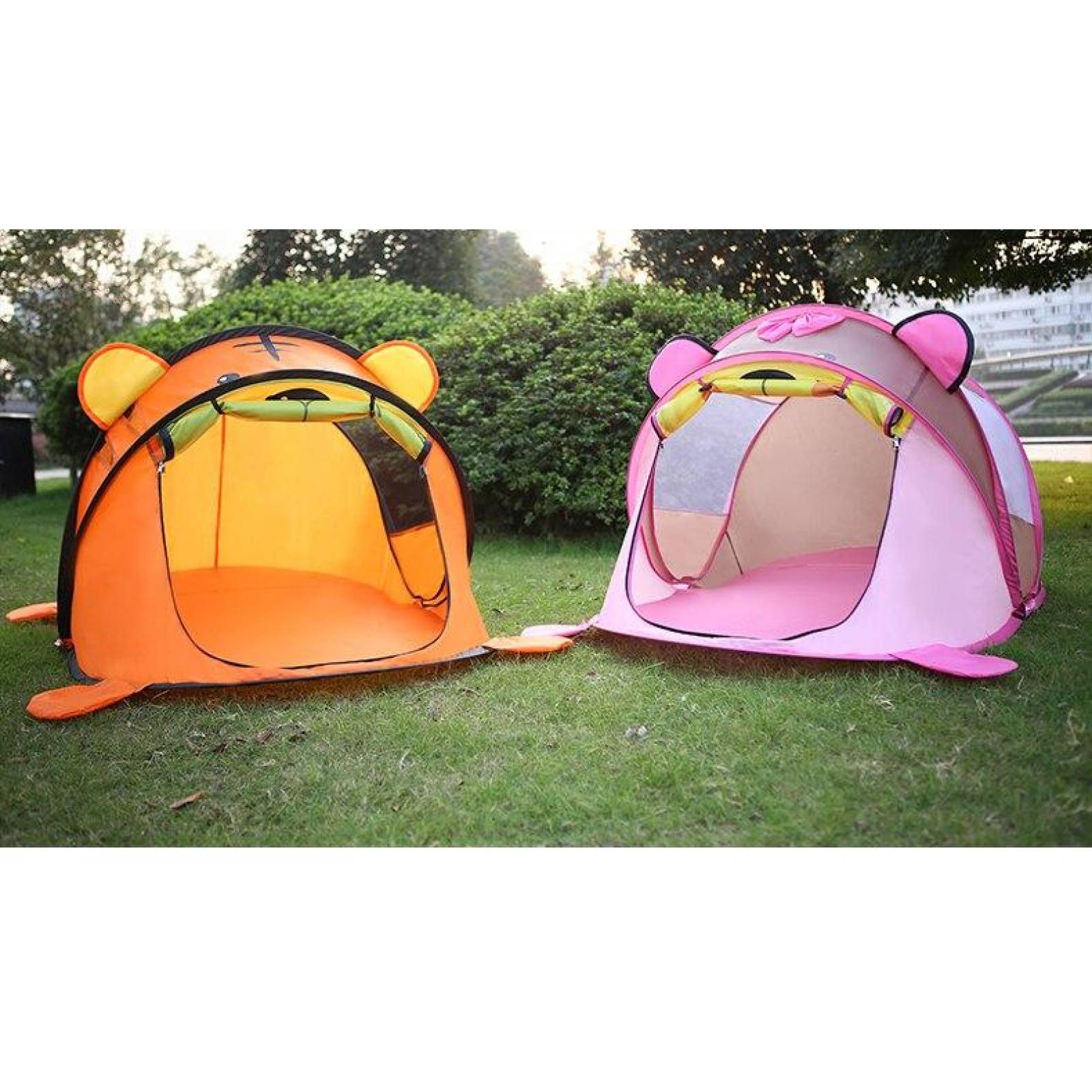 Carpa Tienda Infantil para niños de Animales Plegable Oso Unitalla