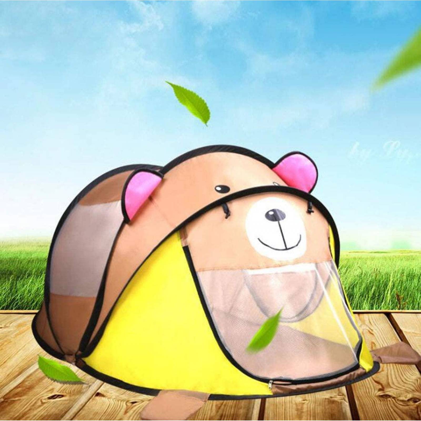 Carpa Tienda Infantil para niños de Animales Plegable Oso Unitalla