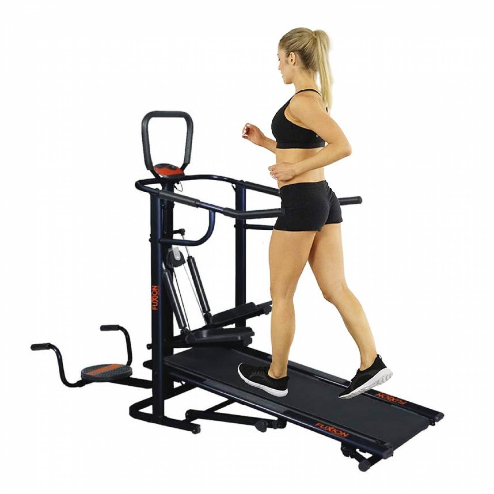 Caminadora Multifuncional Escaladora Mecánica 4 en 1 Unitalla Negro