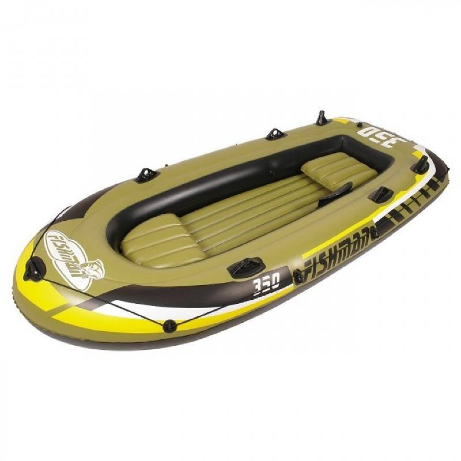 Bote Lancha Inflable Fishman 350 con Remos 