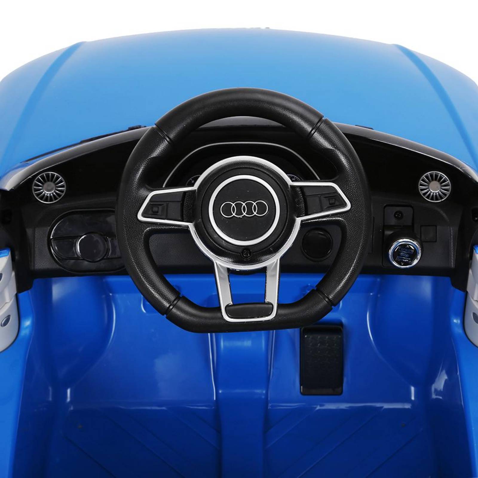Carro montable eléctrico AUDI TT RS (CL) Unitalla Azul claro